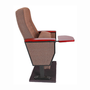 Asiento de fila para teatro con reposabrazos para auditorio, sala de conferencias, lugar de conciertos, color marrón, personalizable - Product Image 2