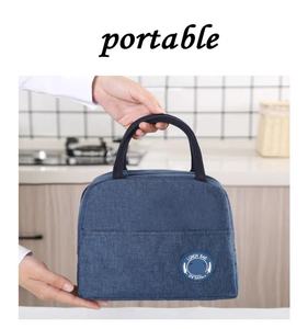 Bolsa térmica de poliéster duradera al por mayor, bolsa de compras portátil respetuosa con el medio ambiente, bolsa de refrigeración <span class=keywords><strong>Jumbo</strong></span> con aislamiento térmico para alimentos - Product Image 5