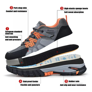 गर्म बिक्री ब्रांड फैशन आकस्मिक औद्योगिक सुरक्षा जूते स्टील पैर की पैर की अंगुली में पुरुषों के लिए सुरक्षा जूते - Product Image 2