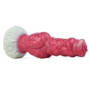 New Arrival Dog Penis Large Knot Silicone Animal <b>Dildo</b> Soft Butt Plug With Sucker Sex Game for Couple Massage Anal Toys - Product Image 5