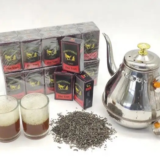 HN04 41022 Высокое качество Заводская цена хороший вкус 25 г Cha листья китайский плавный зеленый чай