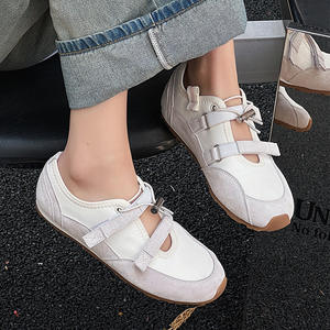 Printemps Nouveau tendance Baskets décontractées pour garçons et filles Chaussures de sport antidérapantes Baskets avec semelle en caoutchouc et fermeture velcro pour enfants - Product Image 5