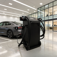 Nueva Estación de Carga Comercial para Vehículos Eléctricos 40-80kW CCS2 Gun OCPP 1.6J con Clasificación IP54, Solución de Estacionamiento para Flotas Relocalizable Jinghu TA-DC-TC-B