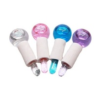 Bola de Jawline de refrigeración mágica, masajeador de Ojos de belleza, cuidado Personal, color rosa, globos de hielo para cara