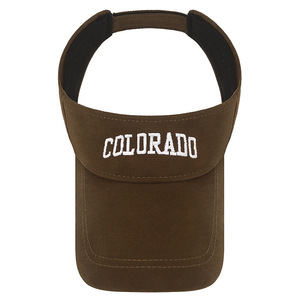 Colorado Embroidered Visor Cap Breathable Sunshade <b>Summer</b> Outdoor <b>Hat</b> Adult Unisex - Product Image 4