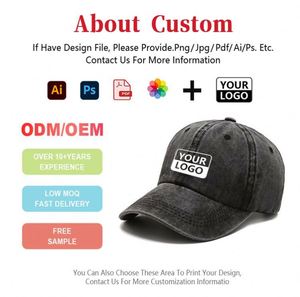 Custom Bulk Blank Fade Vintage Embroidery LOGO Baseball Caps Men Wear Washed Cotton Fabric Distressed Dad Hat - Product Image 2
