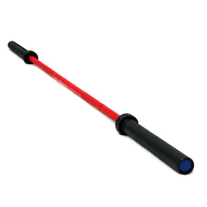 Fitness Training Power Lifting Colorful Safety Squat Bar Cerakote Barbell Barbell Bar Power Bar For Gym Weightlifting Training B