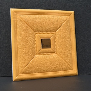 Autocollants muraux en mousse Xpe 3d de marque, faux papier peint/carrelage mural, arrière-plan de télévision, décoration d'intérieur pour la maison, 2020 - Product Image 5