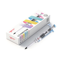 Pipette manuelle monocanal réglable, transparente et colorée, corps semi-stérilisé, plage de volume de 0,1 L à 20 mL