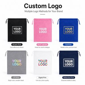 Mochila con Cordón de Tela No Tejida con Logotipo Personalizado, Bolsa para Zapatos Reciclable a Prueba de Polvo para Promoción al por Mayor - Product Image 2