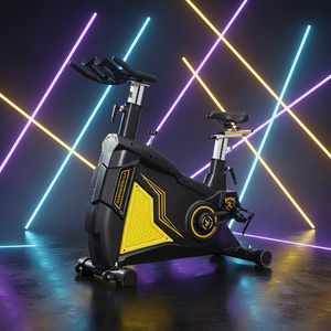 Vélo <span class=keywords><strong>d</strong></span>'exercice en acier à entraînement par chaîne ultra-silencieux 2026, équipement de cardio tout-en-un pour la maison, capacité de 150 kg pour le fitness - Product Image 4