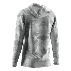 Camiseta de Pesca Ecológica, Transpirable, de Secado Rápido, con Protección UV, Personalizada, con Capucha y Manga Larga - Product Image 2