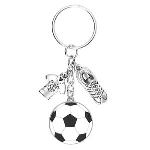 Llavero Metálico Personalizado con Diseño de Dibujos Animados para Eventos Deportivos y Aficionados al Fútbol - Regalo Promocional - Product Image 3
