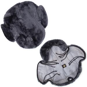 Housse de <span class=keywords><strong>selle</strong></span> Western en peau de mouton australienne de qualité supérieure, coussin d'équitation en laine d'agneau pour l'équitation en extérieur - Product Image 4