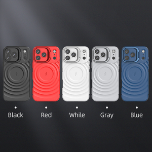 Antichoc TPU Chargeur <span class=keywords><strong>Mag</strong></span> Magnétique Téléphone étui pour iphone 17 Pro Max 17 <span class=keywords><strong>Safe</strong></span> Air Protection Cover Shell Plain Design - Product Image 5