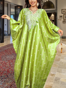 <strong>2026</strong> <strong>Turkey</strong> African Abaya Dress Women Outfits Free Size High Material Women Robe Middle Eastern Women's Embroidered Robes - Product Image 5