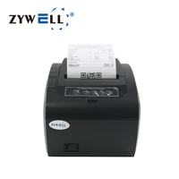 Impresora Térmica de Recibos sin Tinta de 80 mm, Compatible con Sistemas POS, Aplicaciones de Comida para Llevar, Impresora de Recibos para Máquinas POS