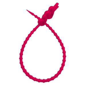Correa de sujeción de goma suave de 25 cm con doble cierre de cinta de velcro, ajustable, para accesorios de muñecos de peluche - Product Image 4