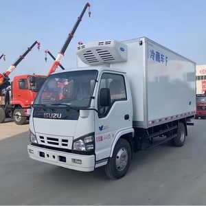 รถบรรทุกห้องเย็น ISUZU ELF 4x2 ของญี่ปุ่น ขนาด 4 ตัน สำหรับขนส่งอาหารทะเลและเนื้อสัตว์ - Product Image 4