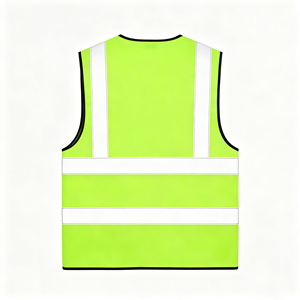Chaleco de Seguridad con Logotipo Personalizado, Diseño con Tiras Reflectantes, Impermeable y Resistente al Desgaste, Ideal para Trabajo al Aire Libre - Product Image 3