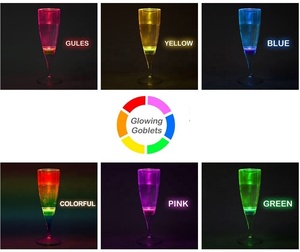 Verres à vin <span class=keywords><strong>Led</strong></span> pour Bar de fête, changement coloré, lumineux, flûtes à <span class=keywords><strong>Champagne</strong></span>, tasses à boisson, tasse à <span class=keywords><strong>Led</strong></span> - Product Image 5