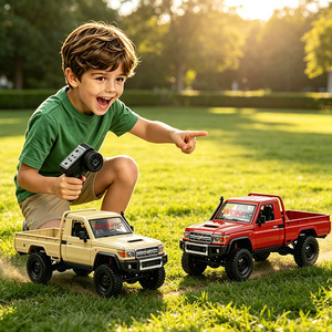 Voiture télécommandée WGNRC MN-82 à l'échelle 1/12, 4x4, jouet <span class=keywords><strong>de</strong></span> simulation tout-terrain <span class=keywords><strong>2</strong></span>,4G, <span class=keywords><strong>camion</strong></span> RC 4x4 à deux vitesses - Product Image 5