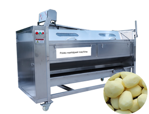 工厂价工业用土豆胡萝卜生姜清洗机土豆工业清洗机不锈钢 - Product Image 3