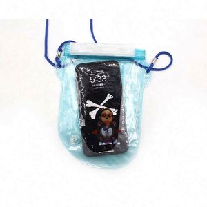 Étui étanche personnalisé en PVC pour téléphone portable avec cordon, vente en gros - Product Image 1