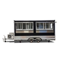 Juyukong — grand camion alimentaire, camion essence avec conteneur de cuisine complet
