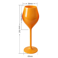 Verres à vin, flûtes à champagne et prosecco vintage en plastique acrylique de luxe de 130 ml avec logo personnalisé pour les fêtes, les mariages et les événements