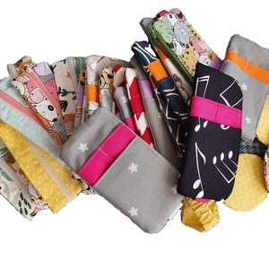 Crayon Casque Cas Quotidien Portable Tissu Cas Planner pochette zippée sacs et signet - Product Image 1