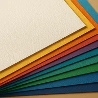Papier spécial gaufré couleur lin 100% pâte de bois vierge compatible impression numérique pour emballage cadeau et artisanat