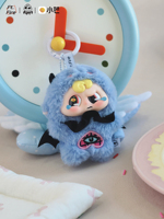 Porte-clés en peluche PVC personnalisé d'usine OEM, mignon Pippy - Série Petit Diable, boîte mystère en peluche