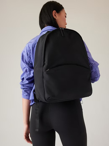 Sac à dos décontracté tendance en polyester recyclé grande capacité pour collège, adolescents, loisirs, unisexe, sac à dos pour ordinateur portable, sac d'école imperméable - Product Image 5