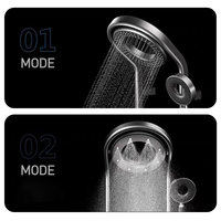 Accessoires de salle de bains Ensemble de douche de luxe Colonne de douche murale Panneaux de douche thermostatiques à affichage numérique LED