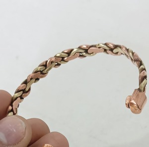 Premium Handcrafted Copper <b>Bracelet</b> With <b>Magnetic</b> Accents Adjustable Cuff Style For Men <b>Women</b> Jewelry Gift Selection - Product Image 5