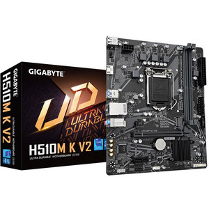 เมนบอร์ดคอมพิวเตอร์ตั้งโต๊ะ V2 H510M-K กิกะไบต์รองรับซีพียูรุ่น10/11 LGA1200 Double 2 DDR3SATA ATX E-ATX B85 <span class=keywords><strong>RAM</strong></span> - Product Image 2
