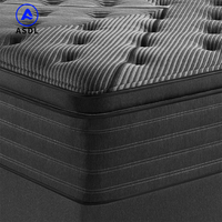 Matelas médical OEM personnalisé de haute qualité, respirant et doux, avec ressorts ensachés, tailles Queen et King