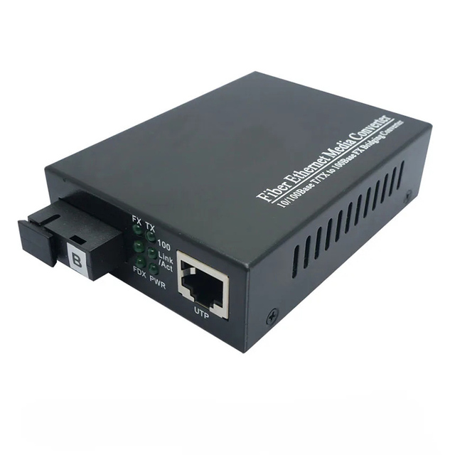 Gigabit optical fiber ethernet media converter 1.25G SC LC Fiber to Copper RJ45 Media Converter