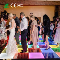 Lumières LED magnétiques pour carrelage Abyss, sans fil, 15W, en aluminium, mode de contrôle DMX512, IP65, pour studio de diffusion en direct et scène