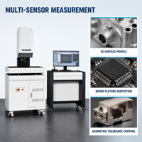 Machine de mesure optique CNC sans contact à grille de 0,1 µm pour l'inspection de la coplanarité des fils de CI en SMT