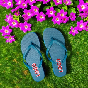 Wedding Flip Flops Custom Printed Logo Guests Gifts Beach Sandals Light Weight Plain <b>Ladies</b> <b>Slippers</b> Promotional - Product Image 3