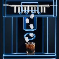 Machine à glaçons et distributeur d'eau froide 2-en-1 à usage domestique, design intelligent, pour blocs de glace, très vendue