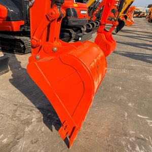 รถขุดตีนตะขาบ Kubota U55 มือสองแท้ 100% ขนาด 5 ตัน พร้อมบุ้งขุด เครื่องยนต์และปั๊ม Kubota ได้รับการรับรองมาตรฐาน EPA และ CE - Product Image 5