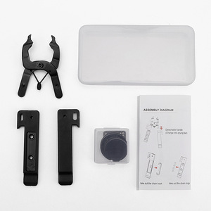 Herramienta para cadena de bicicleta, alicates multifunción con mango desmontable y anillos de cadena para reparación, instalación y corte - Product Image 1