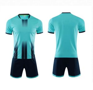 เสื้อฟุตบอลแขนสั้นคอวีผ้าตาข่ายระบายอากาศแห้งเร็วรุ่นใหม่ล่าสุดสำหรับผู้ชาย - Product Image 6