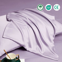 Ensemble de housse de couette en bambou minimaliste moderne, couleurs unies, literie durable, douce, respirante, légère, taille européenne