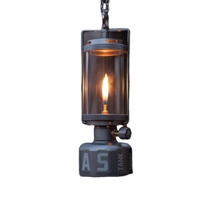 Nouvelle Lampe Suspendue à Gaz Hao Yue de Haute Qualité, Ambiance Festive, Portable, Coupe-Vent, pour Camping et Restaurant, avec Kit de Réservoir de Gaz - Product Image 1