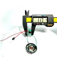 Scheda Circuito COB XZT per Auto Giocattolo Luminosa Arancione, Materiale PCB 11.7x9.8mm, Spessore 1.6mm