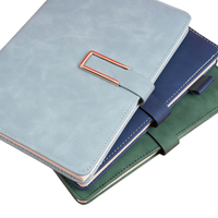 A5 blanc Journal cahier coeur serrure conception journal tissu et PP couverture matériel école étudiant cadeau 50 pièces bloc-notes
